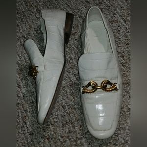 Tory Burch vintage leather loafers
